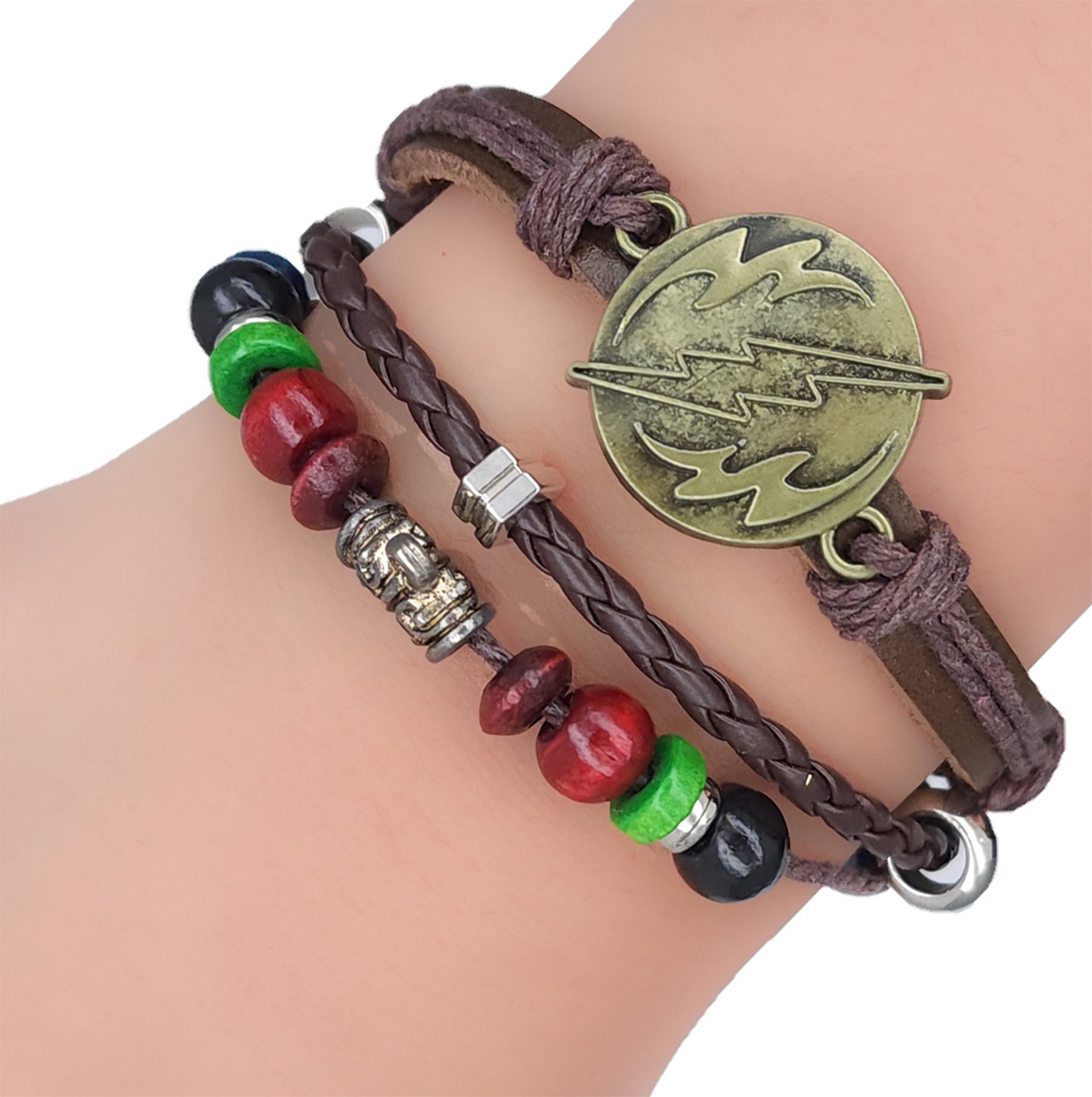 Pulsera Flash Super Heroe Rapido + Estuche